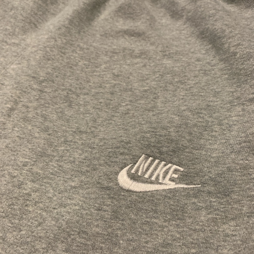 Nike Grey Heather Sweatpants Joggers - Picture 3 of 4